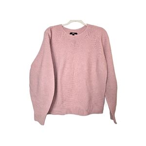 Uniqlo Women’s Knit Sweater Blush Pink Size M, 100% Cotton